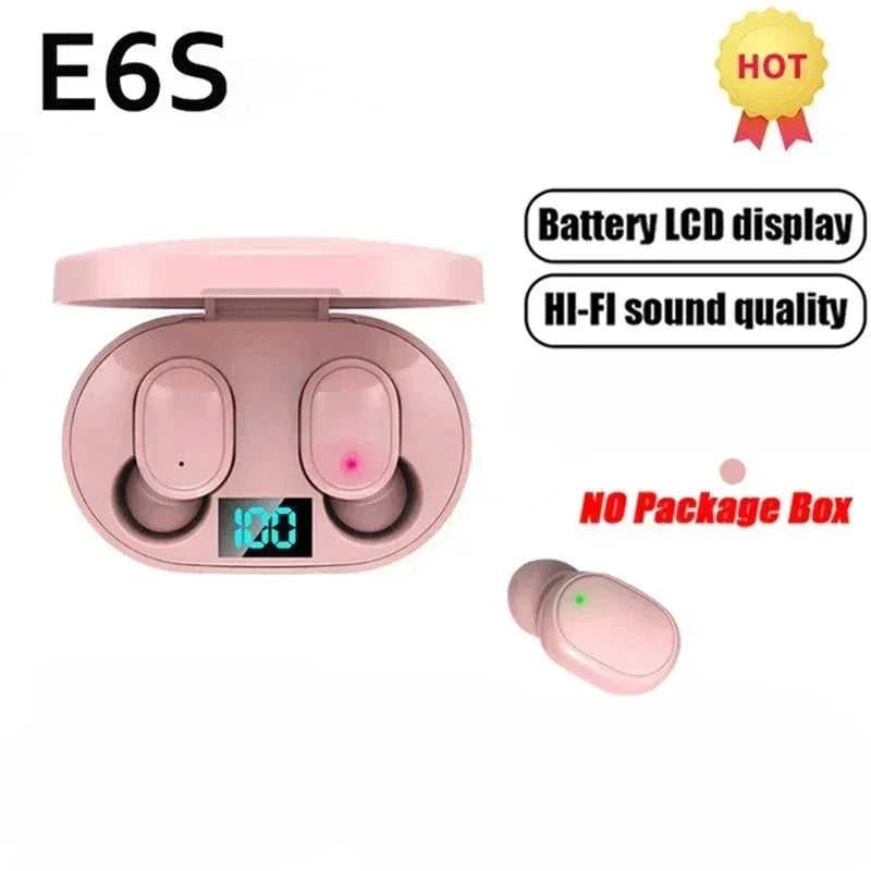E6S Wireless Bluetooth Earphones TWS Bluetooth Headset Wireless Earbuds Noise Cancelling Earphones with Microphone Headphones Éditions Traditions & Modernité Inc. 185979212;20260611;1781192892G3tah