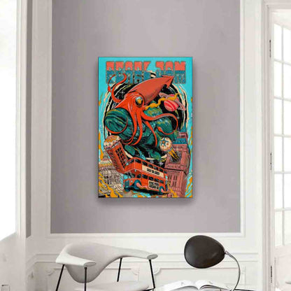 Pearl Jam  London Poster -Canvas Music Lovers