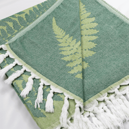 Turkish Towels Canada | Set in Fern Green
