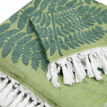 Turkish Towels Canada | Set in Fern Green