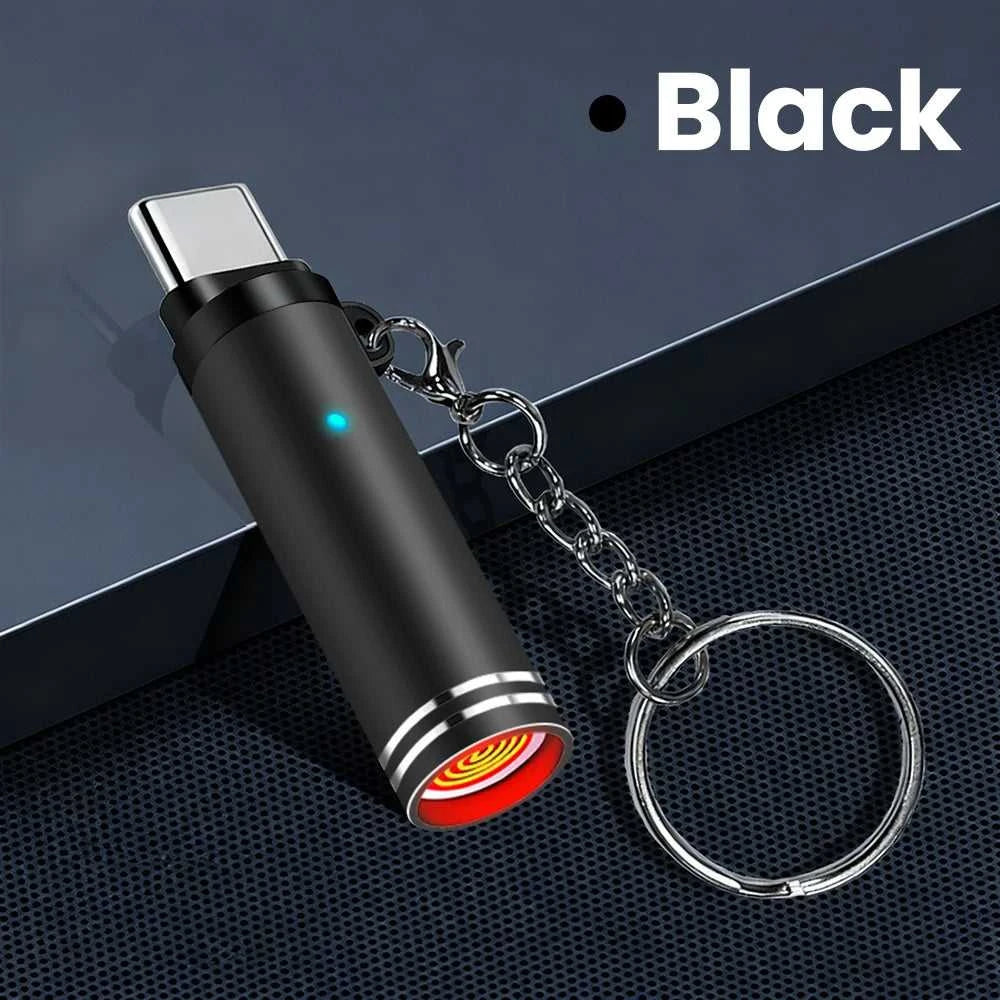 Mini Type C Mobile Phone Cigarette Lighter Air Blowing Cigarette Lighter Outdoor Safety USB C Lighter Adapter For iPhone 17 Pro Éditions Traditions & Modernité Inc. 186225325;20260617;1781705832d4O9r