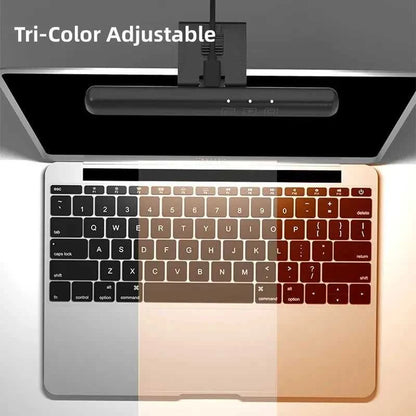 LED Screen Desk Lamp Eye Protection Stepless Dimming USB Night Lights Computer Screen Clip Monitor Learning Reading Table Lamps