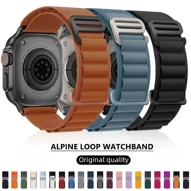 Alpine Strap For Apple Watch Band Ultra 2 3 Watchband 45mm 49mm 42mm 46mm 44mm 41mm 40mm Bracelet Iwatch Series 11 9 8 7 6 SE 10 Éditions Traditions & Modernité Inc. 186225957;20260617;1781706310Lj3PD