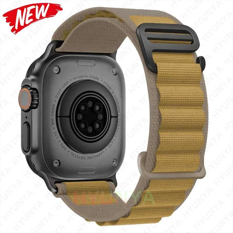 Alpine Strap For Apple Watch Band Ultra 2 3 Watchband 45mm 49mm 42mm 46mm 44mm 41mm 40mm Bracelet Iwatch Series 11 9 8 7 6 SE 10 Éditions Traditions & Modernité Inc. 186225957;20260617;1781706310Lj3PD