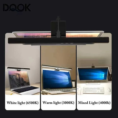 Screen LED Bar Desk Lamp PC Computer Laptop Screen Lamp Hanging Light Bar Table Lamp Office Study Reading Light For LCD Monito