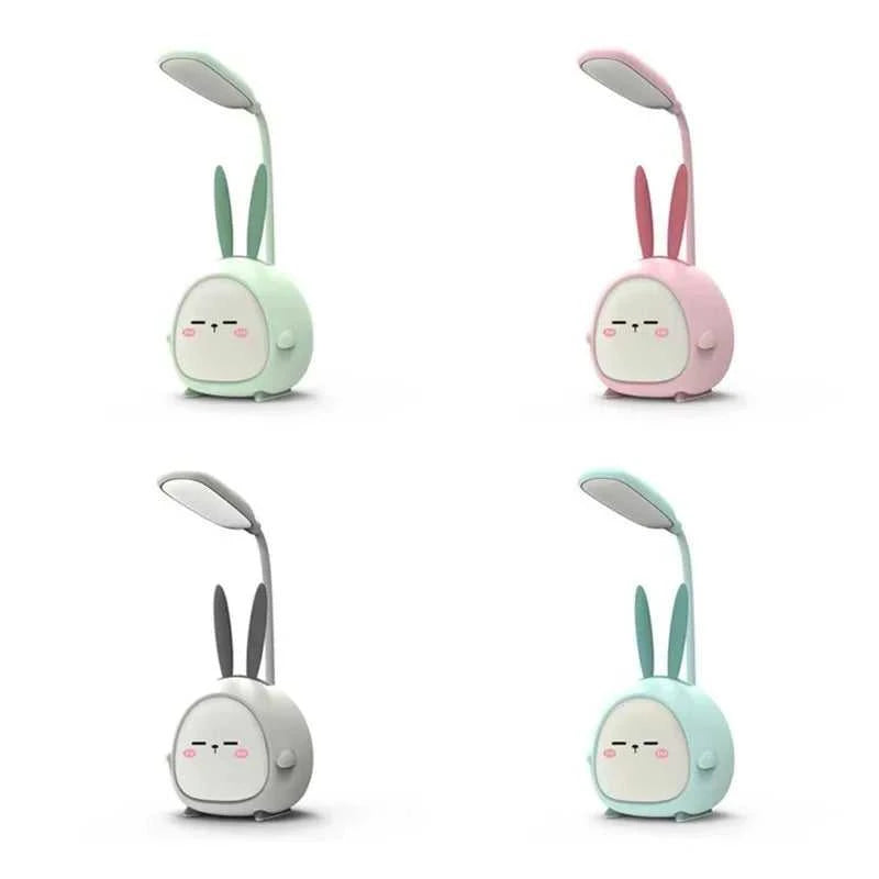 USB LED Desk Lamp Rabbit Light Cute Cartoon Lamp USB Rechargeable LED Reading Light Eye Protection Colorful Night Light New Éditions Traditions & Modernité Inc. 184322838;2026054;1777904491BgfRc