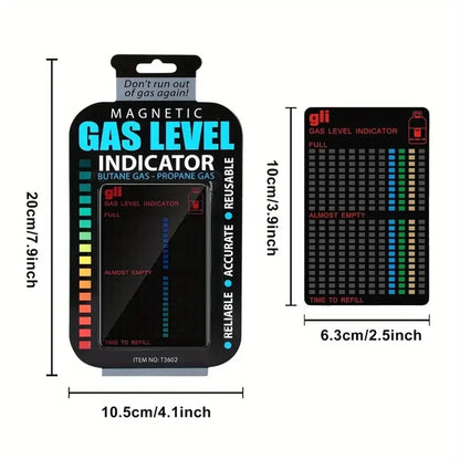 Gas Indicator Level Practical Propane Butane LPG Fuel Gas Tank Level Indicator For Measurement Of Gases At The Adhesive Product
