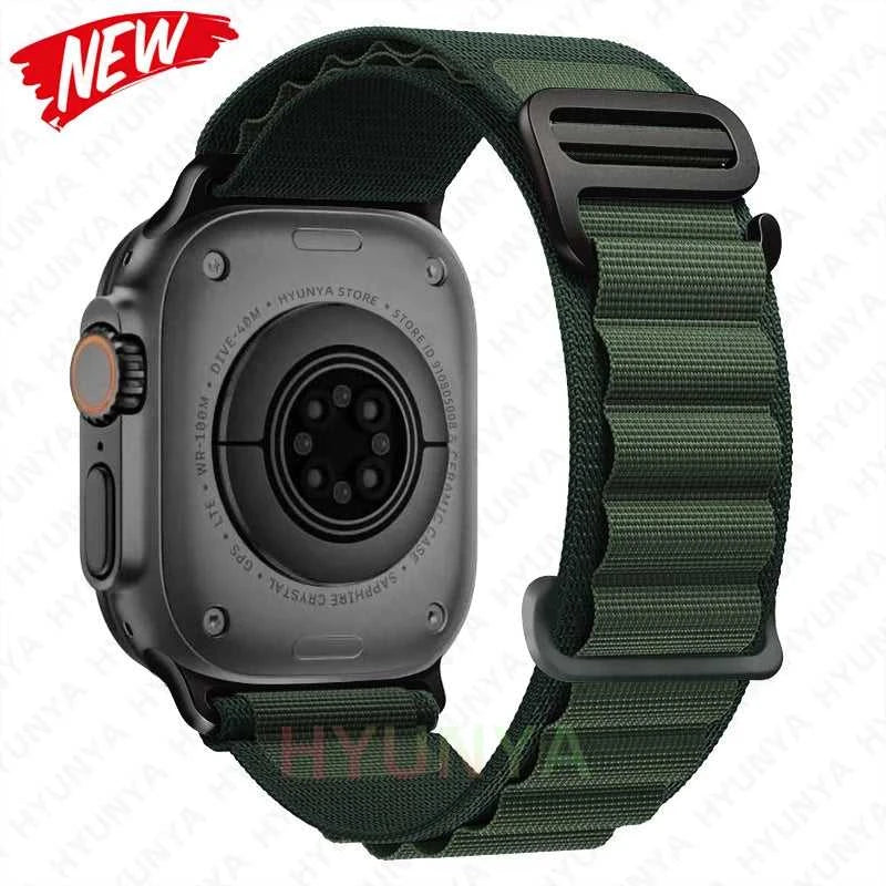 Alpine Strap For Apple Watch Band Ultra 2 3 Watchband 45mm 49mm 42mm 46mm 44mm 41mm 40mm Bracelet Iwatch Series 11 9 8 7 6 SE 10 Éditions Traditions & Modernité Inc. 186225957;20260617;1781706310Lj3PD