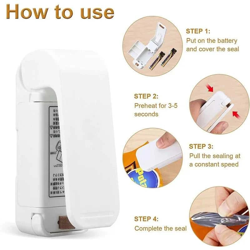 Mini Hea Bag Seal Machine Package Sealer Bags Thermal Plastic Food Bag Éditions Traditions & Modernité Inc. 186083094;20260613;1781386228r1aaW