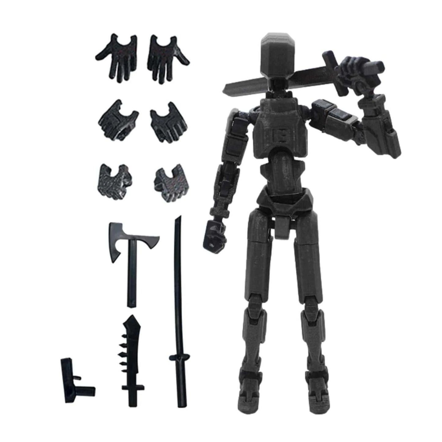 1PCS 13 Joints Figure Articulate Movable Dummy Doll Diy Assembly Toy 3D Printed Action Figure Stop Motion Animation Dummy Éditions Traditions & Modernité Inc. 186225923;20260617;1781706257Dw8aY