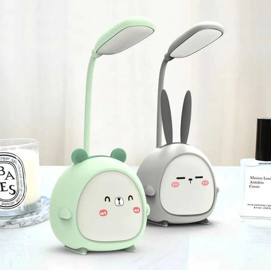 USB LED Desk Lamp Rabbit Light Cute Cartoon Lamp USB Rechargeable LED Reading Light Eye Protection Colorful Night Light New Éditions Traditions & Modernité Inc. 184322838;2026054;1777904491BgfRc