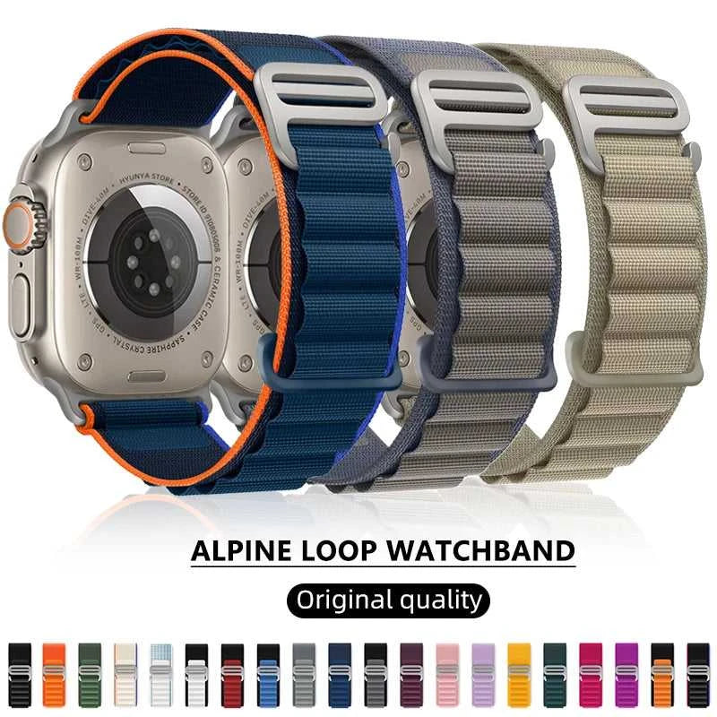 Alpine Strap For Apple Watch Band Ultra 2 3 Watchband 45mm 49mm 42mm 46mm 44mm 41mm 40mm Bracelet Iwatch Series 11 9 8 7 6 SE 10 Éditions Traditions & Modernité Inc. 186225957;20260617;1781706310Lj3PD