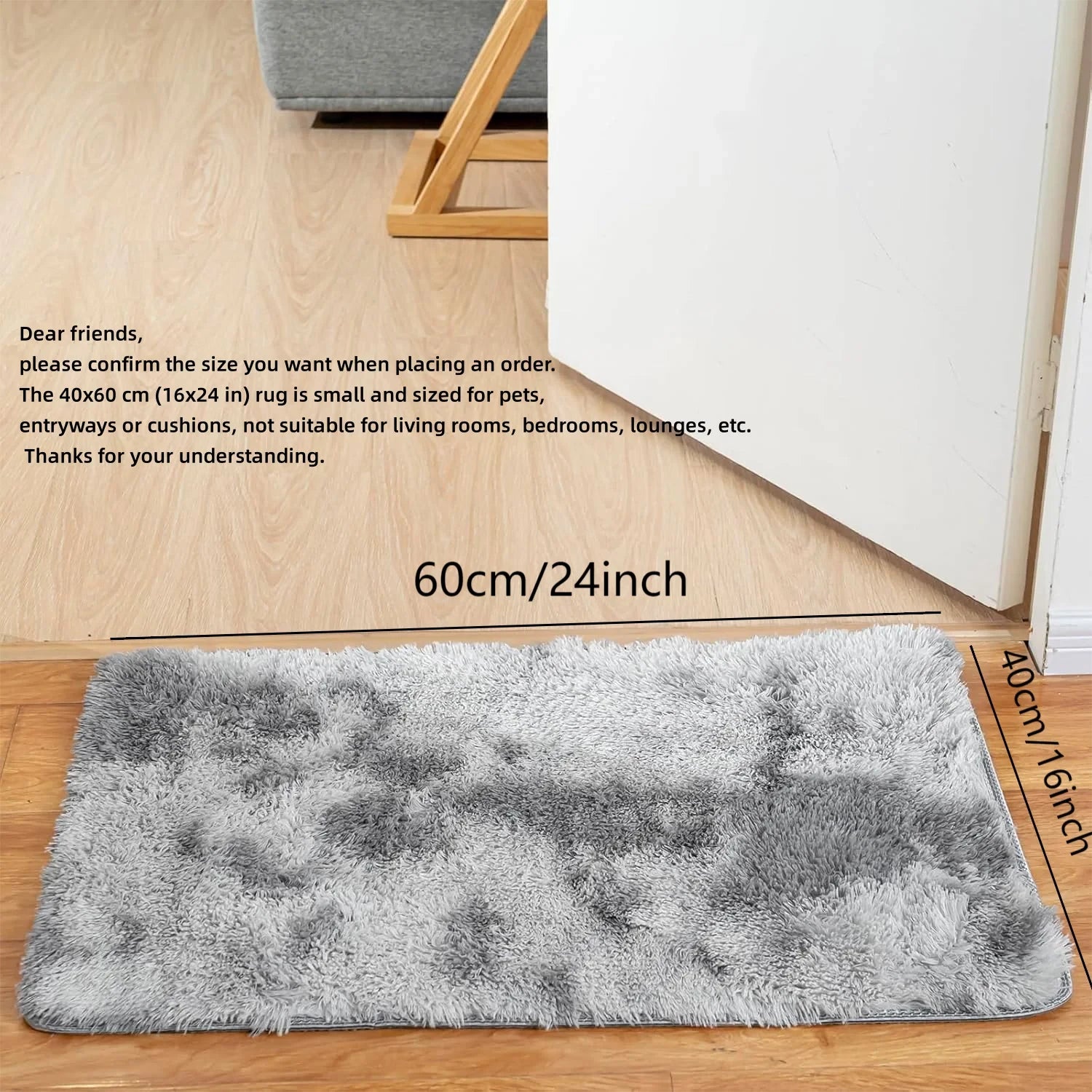 VIKAMA Tie-Dye Plush Carpet Living Room Decoration Soft Fluffy Home Mat Children's Room Baby Crawling Non-Slip Blanket Éditions Traditions & Modernité Inc. 186083195;20260613;1781386245LjUFR
