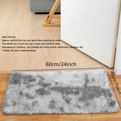 VIKAMA Tie-Dye Plush Carpet Living Room Decoration Soft Fluffy Home Mat Children's Room Baby Crawling Non-Slip Blanket Éditions Traditions & Modernité Inc. 186083095;20260613;1781386246erLZW