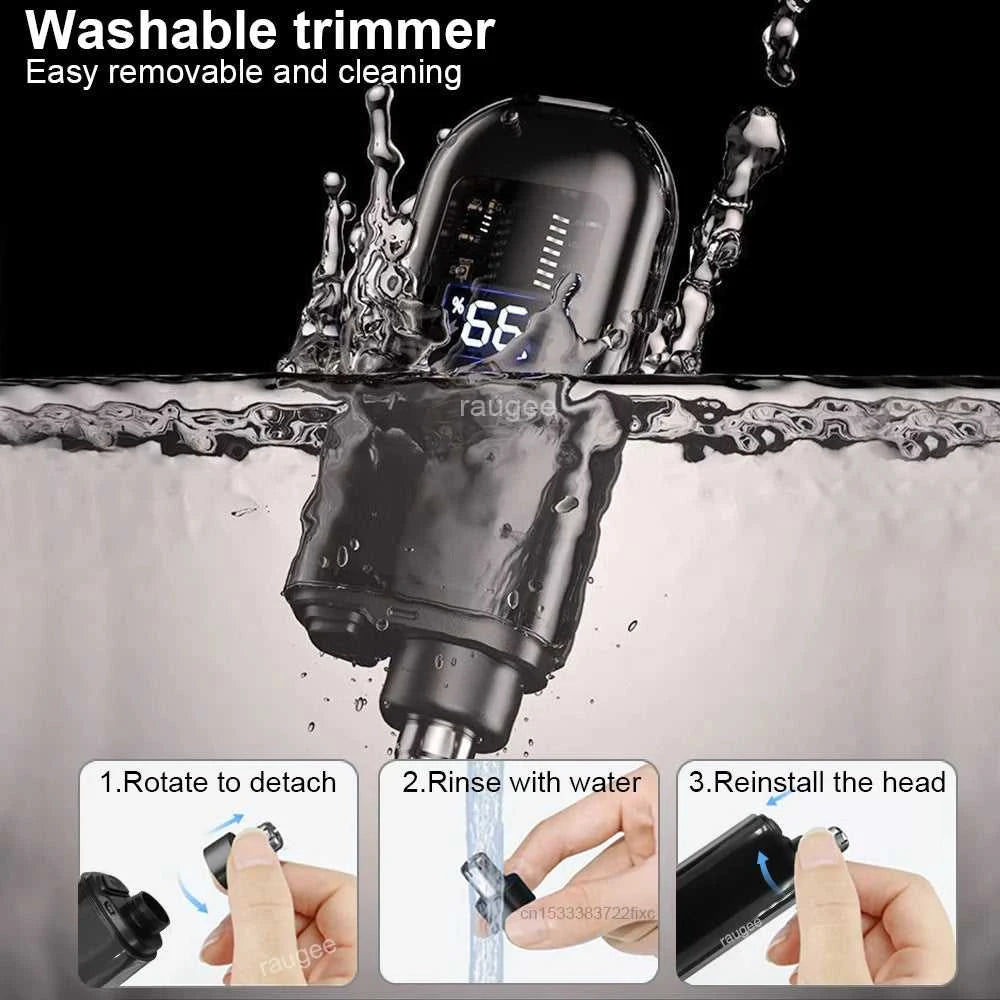Nose Hair Trimmer Rechargeable Electric Nose Hair Remover Men Eyebrow Hair Shaving Razor Mini Pocket Portable Nose Hair Clipper Éditions Traditions & Modernité Inc. 186225899;20260617;1781706160iR6FM