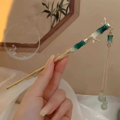1/6pcs Elegant Chinese Style Tassel Hair Stick Traditional Floral Design Hairstyle Accessory Women Jewelry Hairpin Hairneedle Éditions Traditions & Modernité Inc. 186083255;20260613;1781386260YNM29