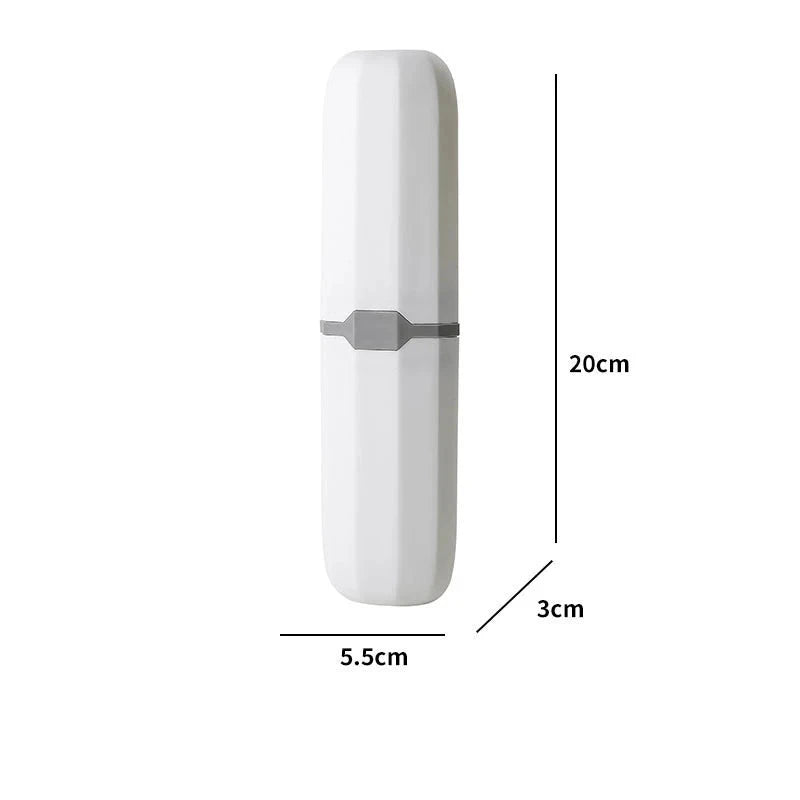 Portable Toothpaste Toothbrush Protect Holder Case Travel Camping Storage Box Protect Toothbrush Toothpaste from Dirt and Damage Éditions Traditions & Modernité Inc. 186083543;20260613;1781386351zn2z4