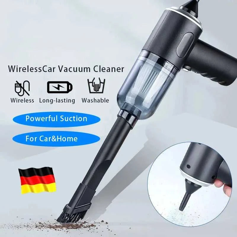 9000Pa Wireless Car Vacuum Cleaner USB Charging 1200mAh Portable Cleaning Appliance Mini Wet and Dry Vacuum Cleaner Household Éditions Traditions & Modernité Inc. 186226115;20260617;1781706444KTQOY