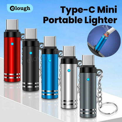 Mini Type C Mobile Phone Cigarette Lighter Air Blowing Cigarette Lighter Outdoor Safety USB C Lighter Adapter For iPhone 17 Pro Éditions Traditions & Modernité Inc. 186084343;20260613;1781386430uWIlR