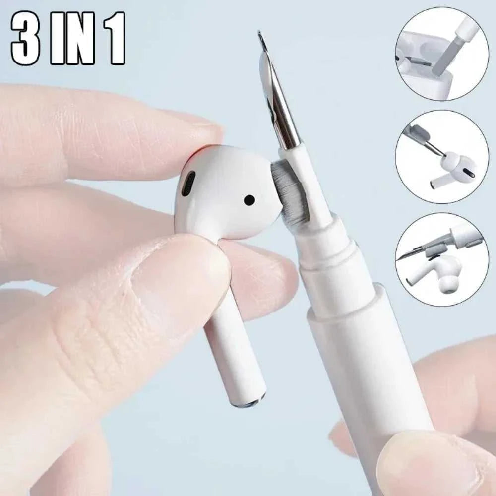 2 IN1 Cleaner Kit Set Earphones Cleaning Pen for Airpods 3 Pro Case 13 Brush Headsets Cleaners Earbuds Cleaning Tools Éditions Traditions & Modernité Inc. 186083088;20260613;17813862078GMEm