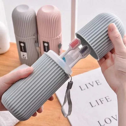 Portable Toothpaste Toothbrush Protect Holder Case Travel Camping Storage Box Protect Toothbrush Toothpaste from Dirt and Damage Éditions Traditions & Modernité Inc. 186083543;20260613;1781386351zn2z4