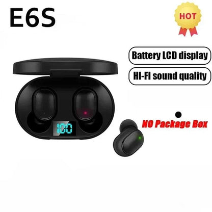 E6S Wireless Bluetooth Earphones TWS Bluetooth Headset Wireless Earbuds Noise Cancelling Earphones with Microphone Headphones Éditions Traditions & Modernité Inc. 185979212;20260611;1781192892G3tah