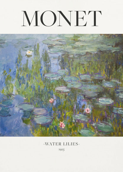 Water Lilies 1915 Monet